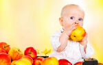 С какого возраста можно давать ребенку фрукты